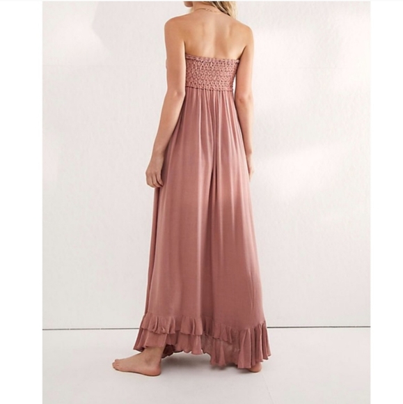 Free People Adella Maxi Boho Flowy Dress - Picture 2 of 4